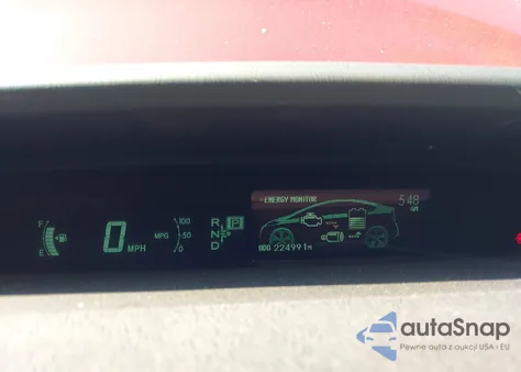 2011 Toyota Prius Two из США, поврежденный, VIN JTDKN3DU7B0269706